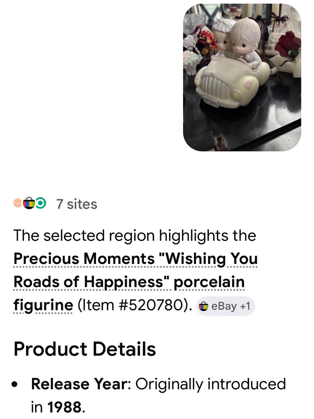 Precious Moments Wishing you Roads of Happiness Just Married Figurine - Picture 7 of 8